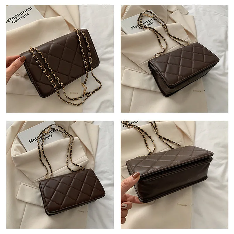 2022 Korean Style Square Crossbody Bags