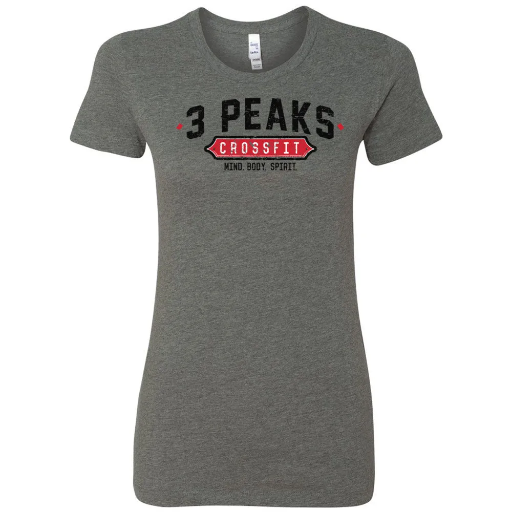 3 Peak CrossFit - 100 - Standard - Women's T-Shirt