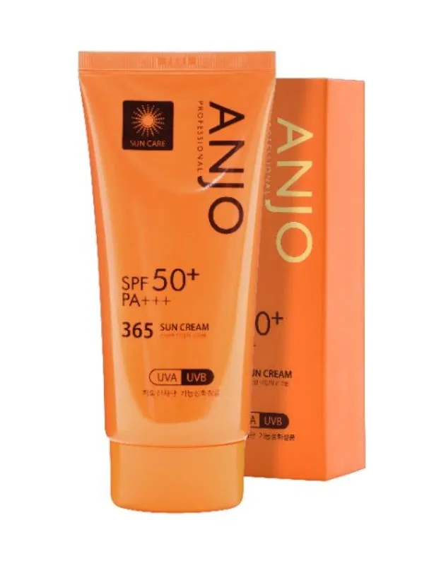 Anjo Professional 365 Sun Cream 70g SPF 50 PA    Sunscreens Facial Sunblock non-sticky moisturizing