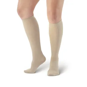 AW Style 116 Women's X-Static Silver Knee High Socks - 20-30 mmHg