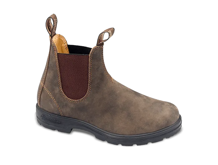 Blundstone Women's Style 585 Chelsea Boot - Rustic Brown