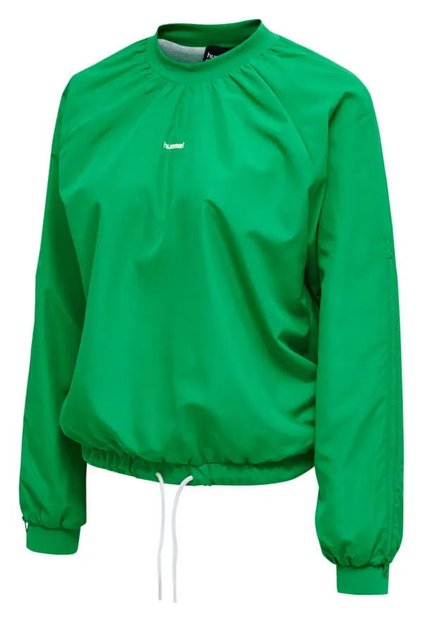 Christal Women Polyester Green Sweatshirt