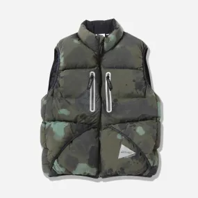 Down Vest - Camo