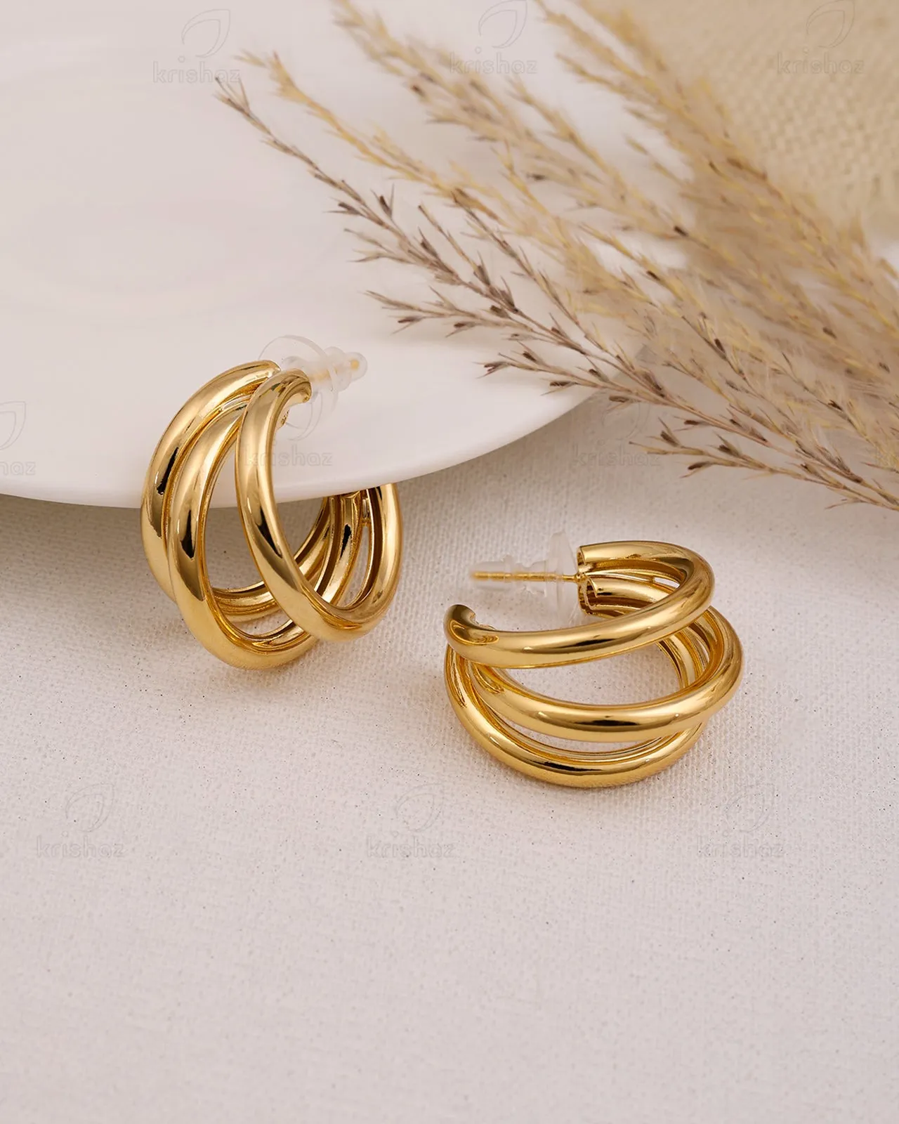 Dune Fashionable Hoops