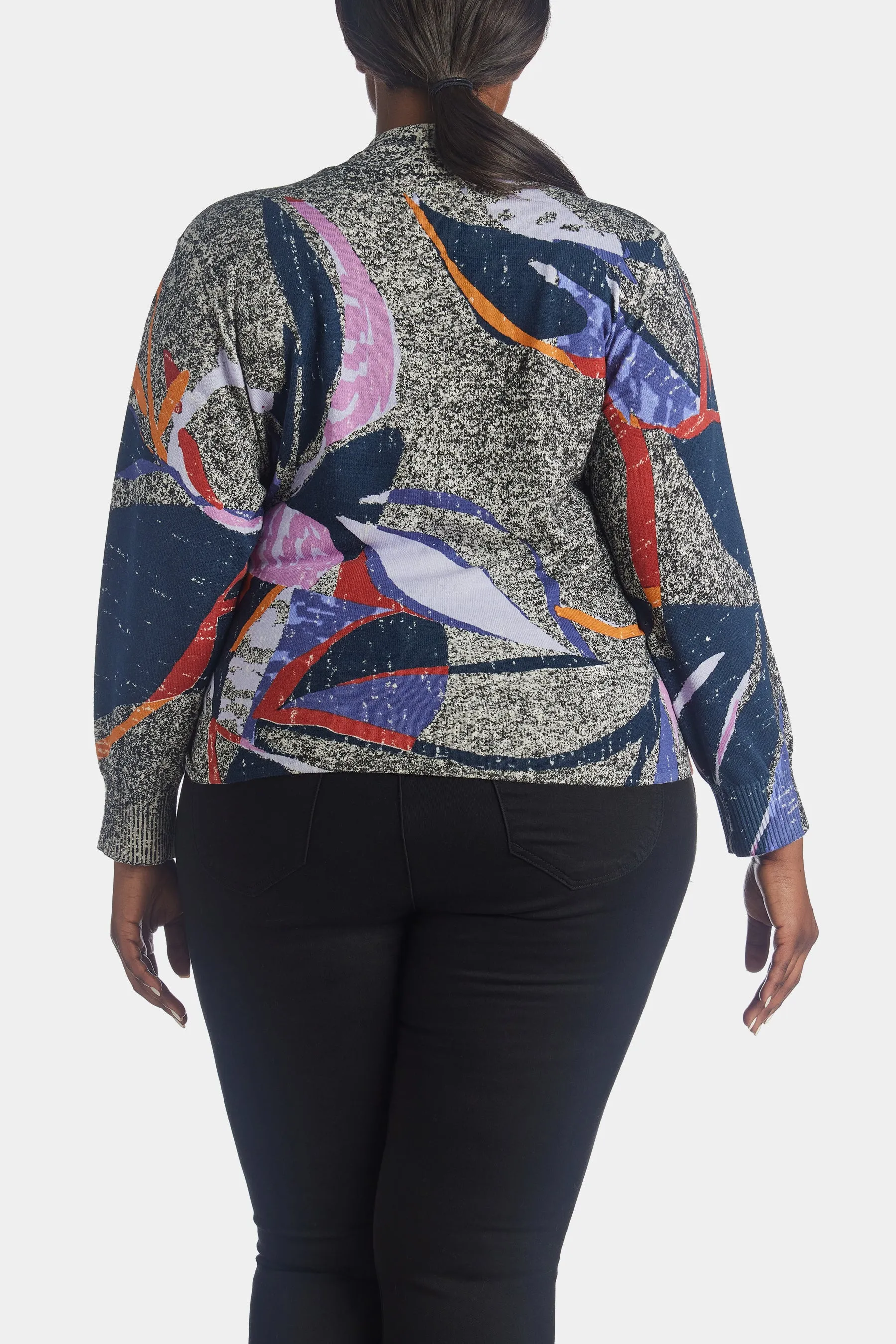 Falling Petals Vital Wrap Sweater