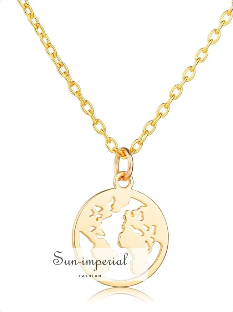 Fashion Jewelry Delicate Hollow World Map Bracelet Gold Silver Color Map Bracelet Jewelry