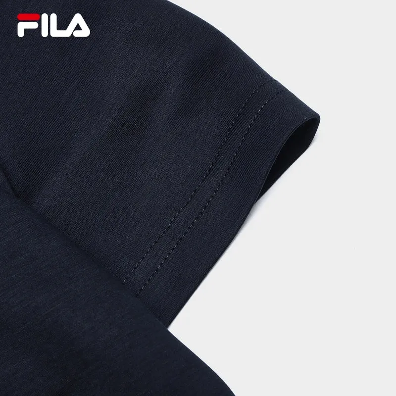 FILA CORE LIFESTYLE FILA EMERALD Women Short Sleeve T-shirt (Navy)