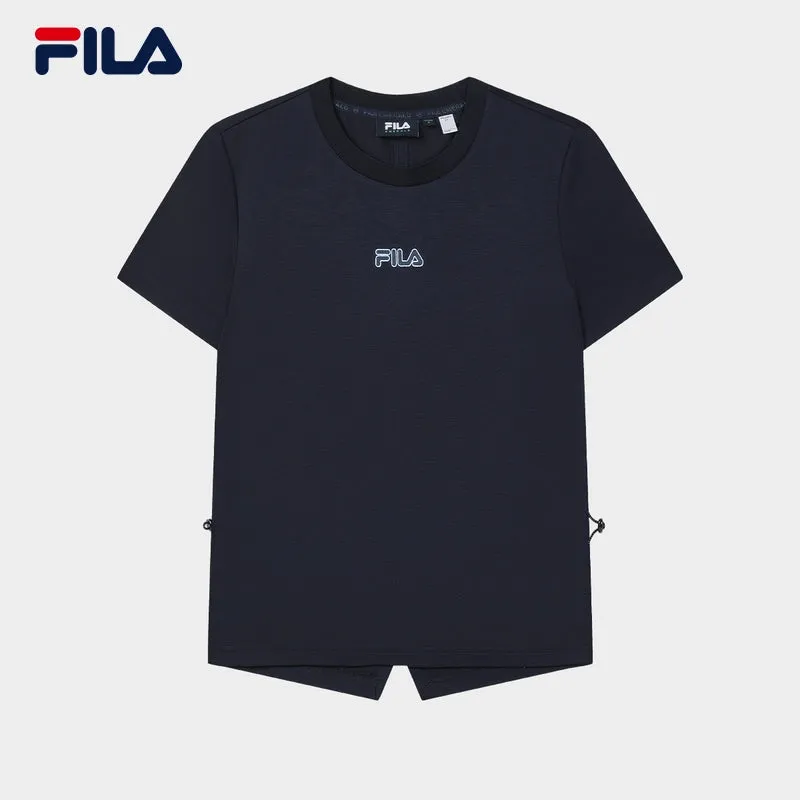 FILA CORE LIFESTYLE FILA EMERALD Women Short Sleeve T-shirt (Navy)