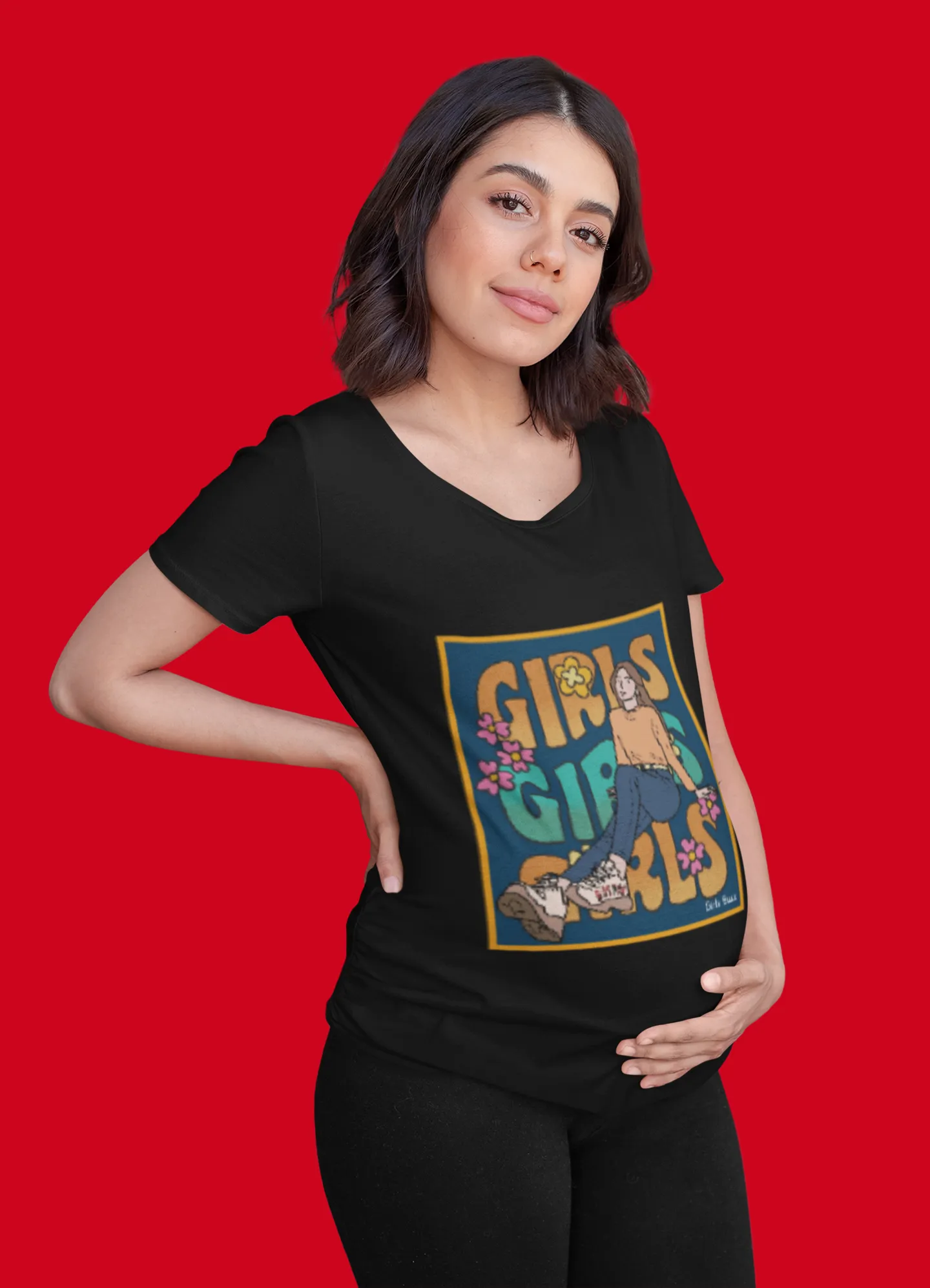 Girls Maternity T-shirt