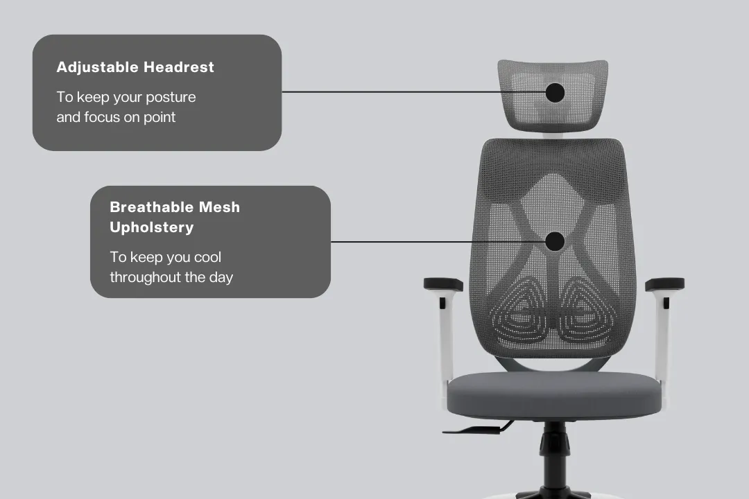 Green Soul Zodiac Superb High Back Mesh Office Chair