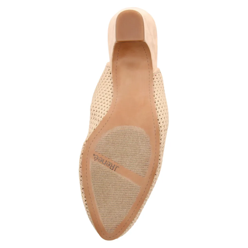 J. Renee Kairi Stretch Beige Heel (Women's)