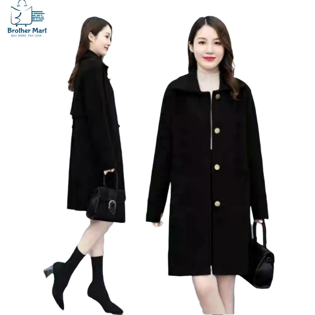 Ladies Long Sleeve Coat