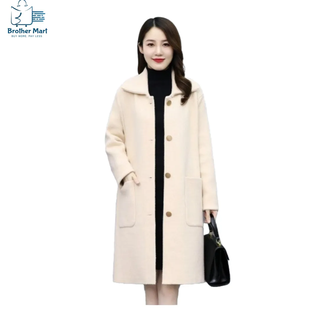 Ladies Long Sleeve Coat