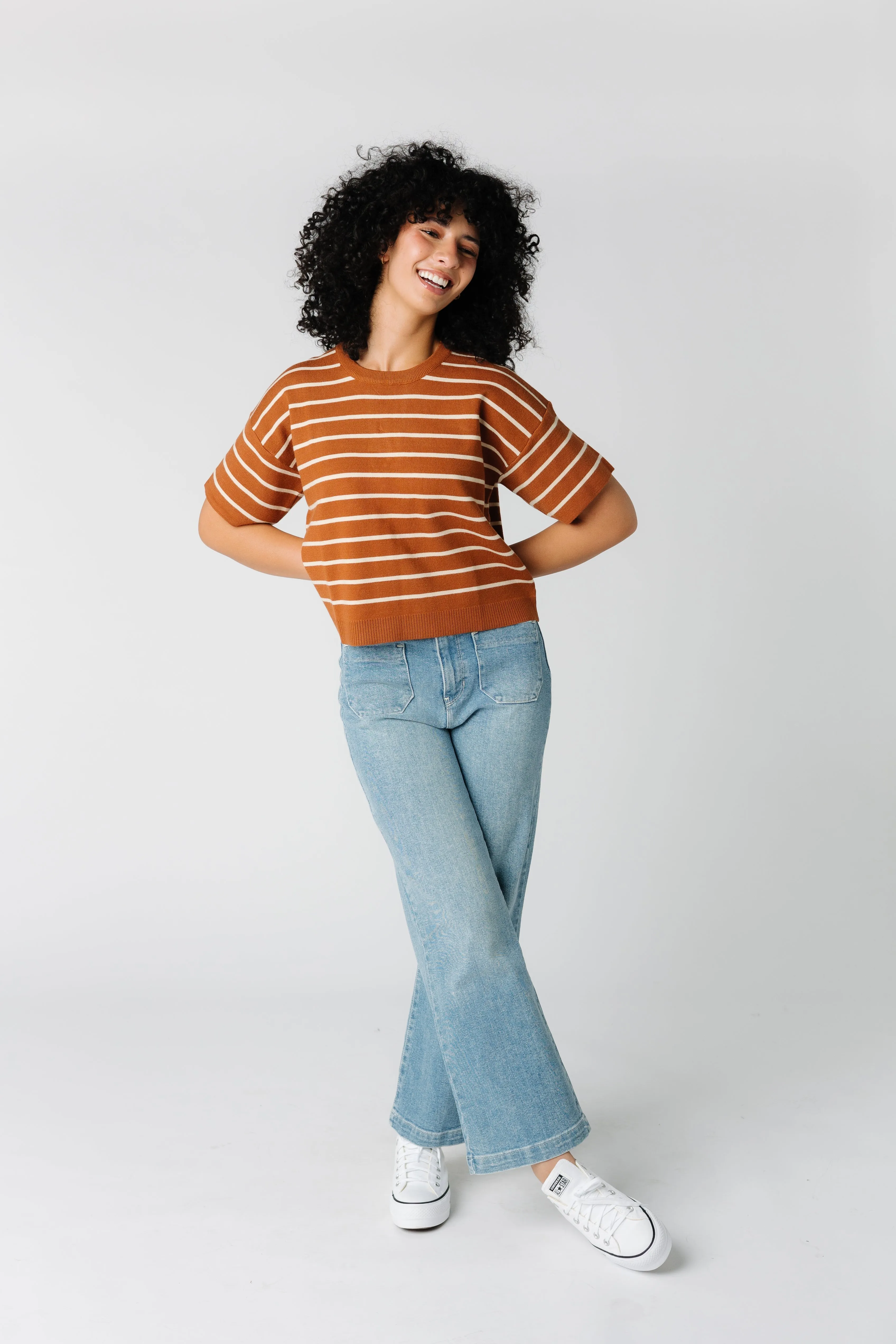 Macy Relaxed Crop Sweater