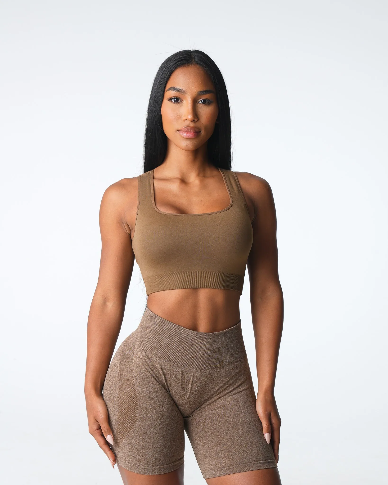 Mocha Empower Seamless Bra