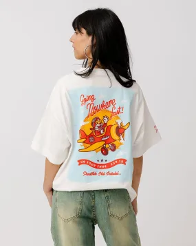 Nowhere Fast Printed Oversized Tee