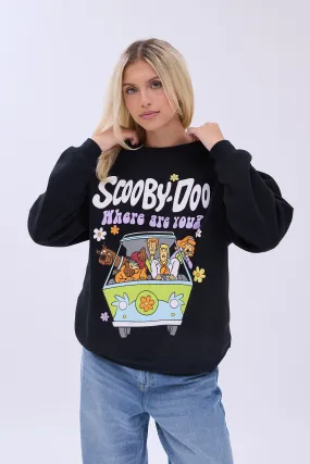 Scooby-Doo Where Are You Graphic Crew Neck Sweatshirt