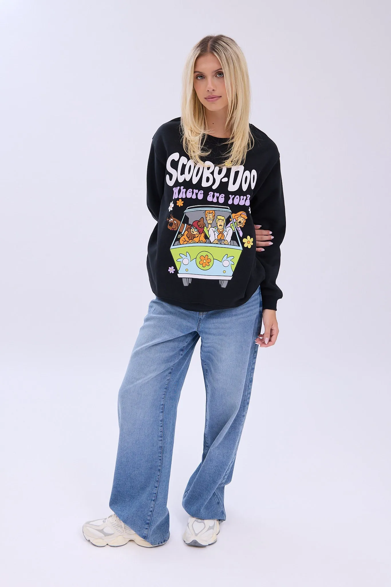 Scooby-Doo Where Are You Graphic Crew Neck Sweatshirt