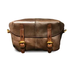 Vegetable-Tanned Leather Messenger Crossbody Bag For Women For Men-i7bags