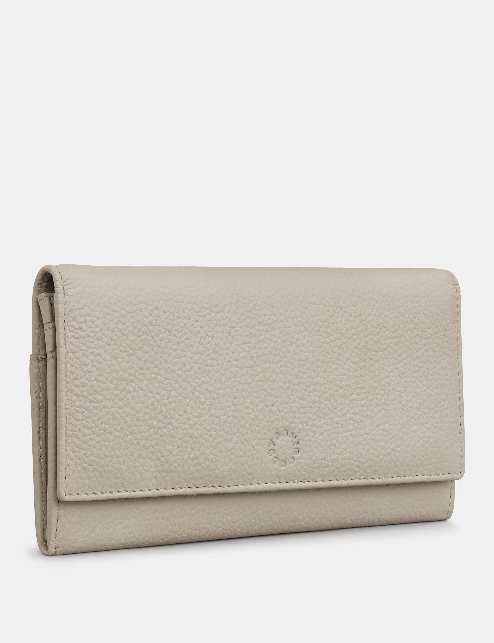 Warm Grey Leather Hudson Purse