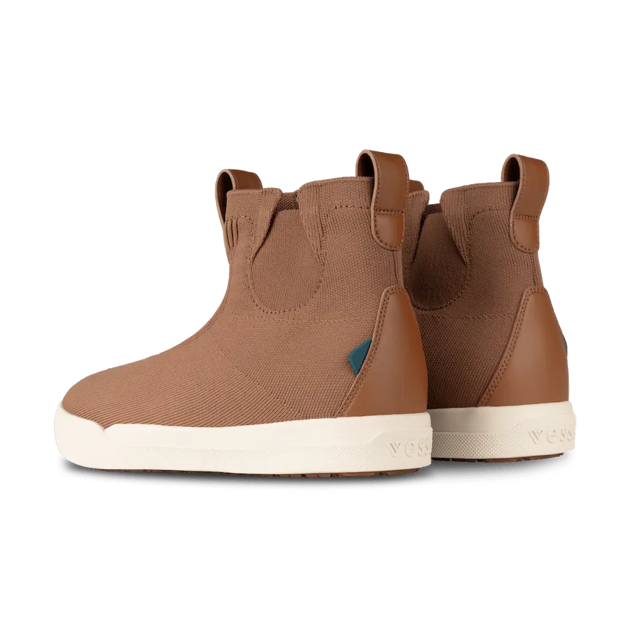 Women's Weekend Chelsea - Caramel Brown on Off White